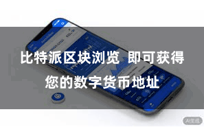 比特派区块浏览  即可获得您的数字货币地址